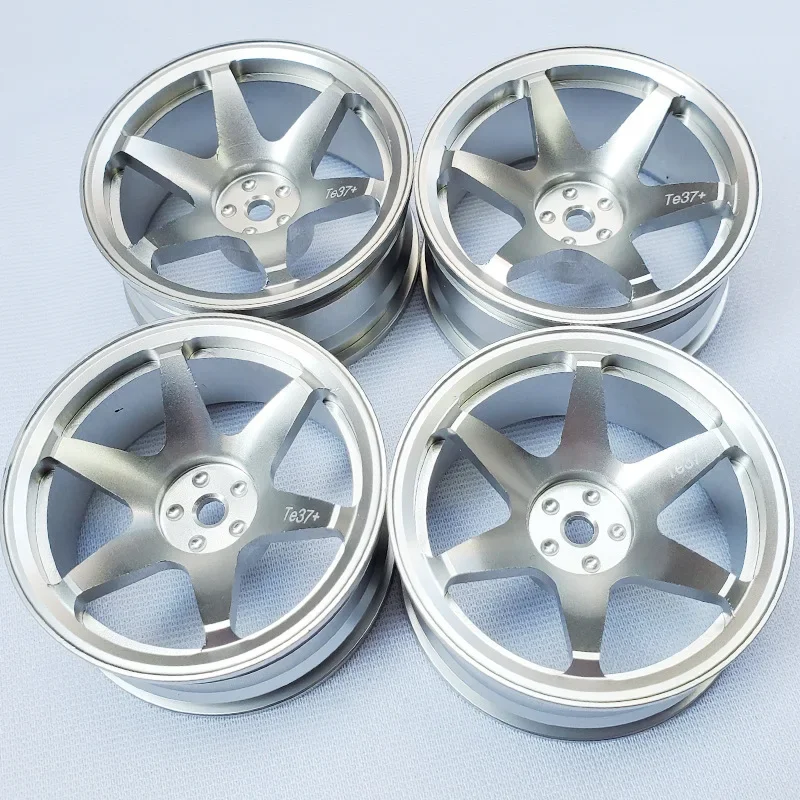 

4-Piece RC Wheels, Spare Parts & Accessories, Aluminum Alloy Wheel Hubs for 1:10 Vehicles