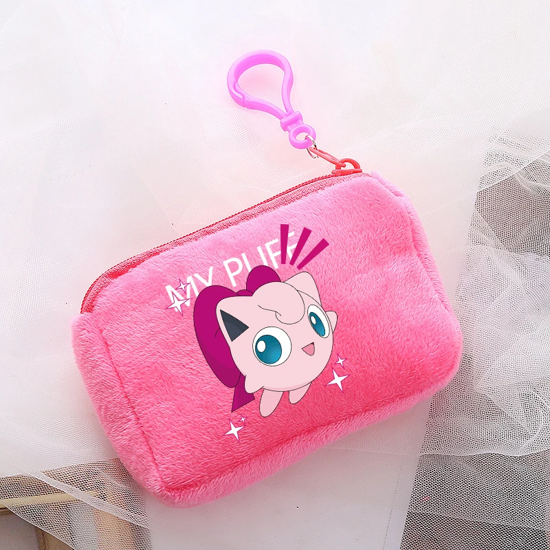 Nuovo portafoglio Pokemon Zero Pikachu Kawaii Anime Figure Mini portamonete Zaino Ornamenti decorativi e pendenti Borsa portaoggetti regalo
