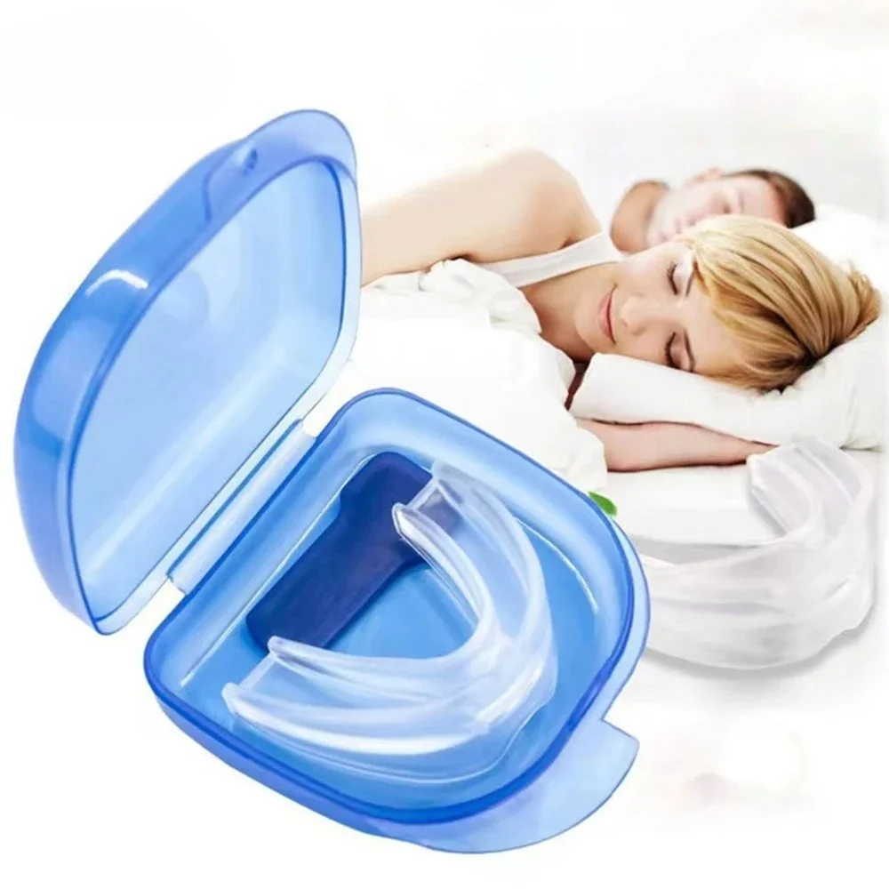 Anti Snoring Bruxism Mouth Guard Improve Sleeping Teeth Bruxism Sleep Anti Snore Gadget and Apnea Snoring Device To Stop Snoring