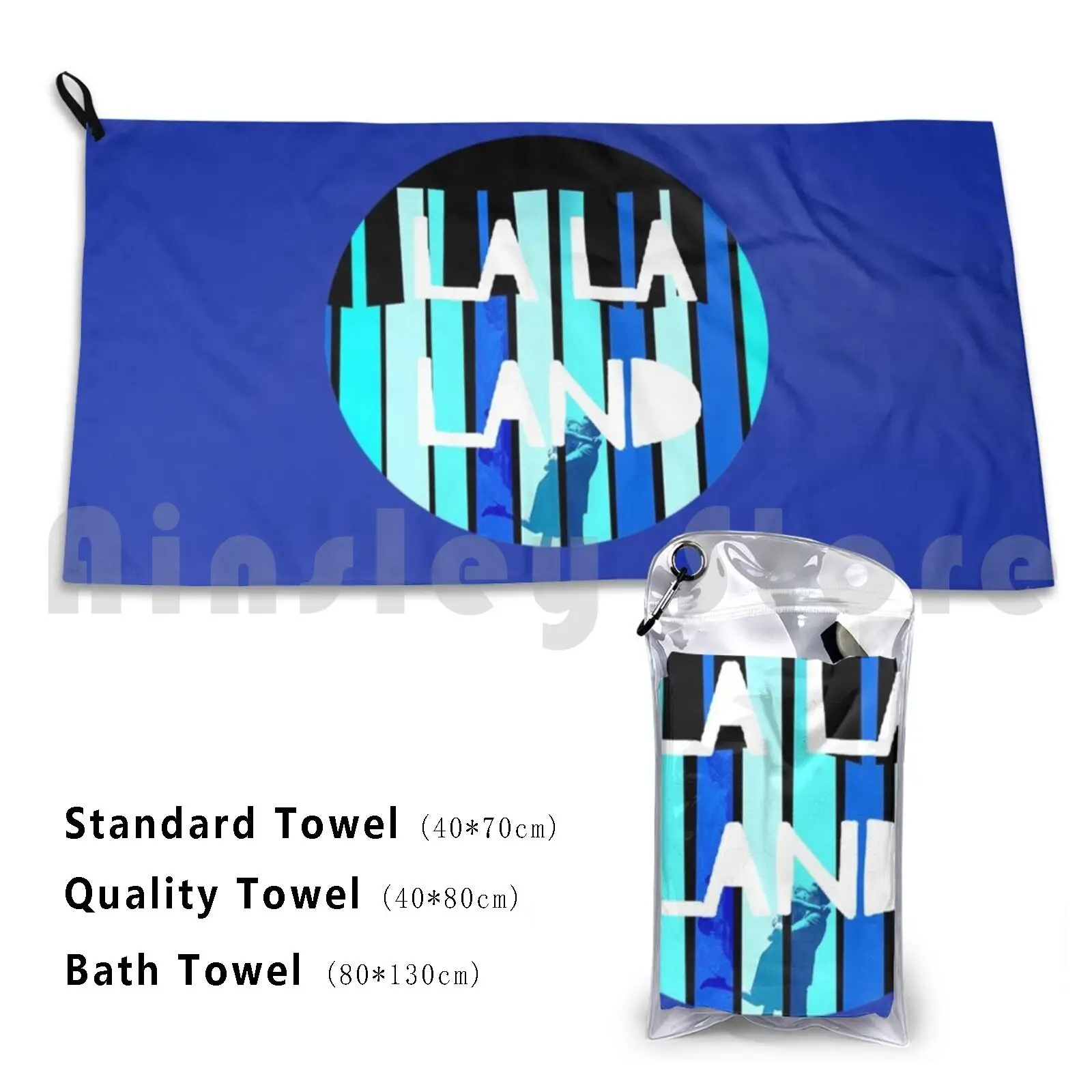 Lala Land Toalla de baño Cojín de playa Lala Land Los Ángeles California Hermosa ciudad Hollywood Cielo Paisaje Nubes