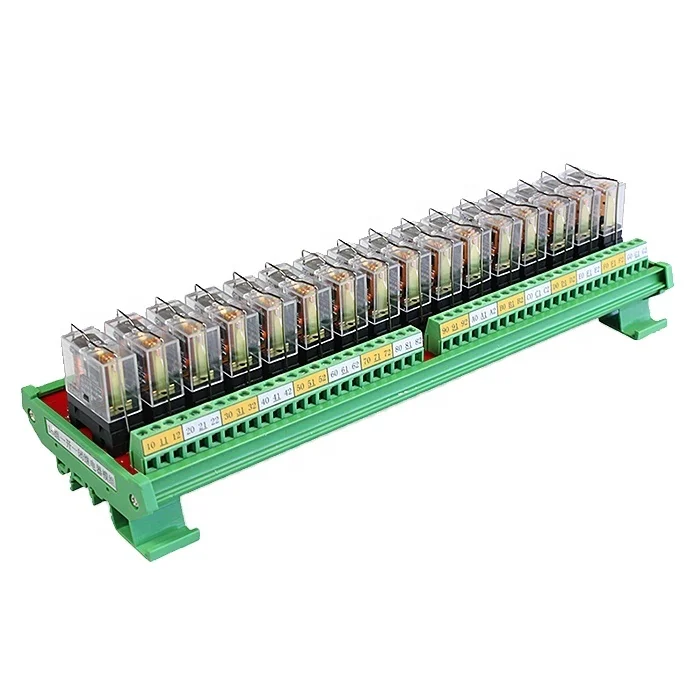 

Ginri JR-16L1 5V 12v 24V 110v 220vac 16channels Relay Module