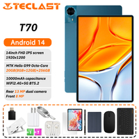 Teclast T70 Tablet MTK G99 Octa-Core 14inch FHD IPS Display 8GB RAM 256GB ROM Android 14 WIFI5G 10000mAh 13MP+8MP 4G Dual SIM