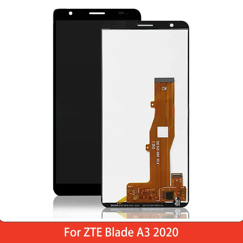 zte-blade-a3-2020用lcdスクリーンディスプレイタッチスクリーンデジタイザーアセンブリ交換部品