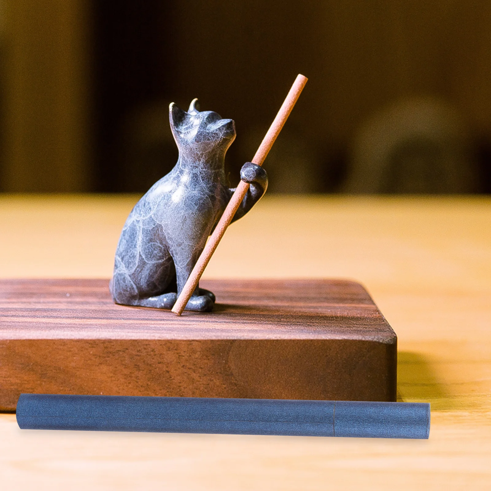 

6pcs Paper Holder Decorative Storage Tube For Home Meditation Yoga Incense Stick Container Portable Incense Case