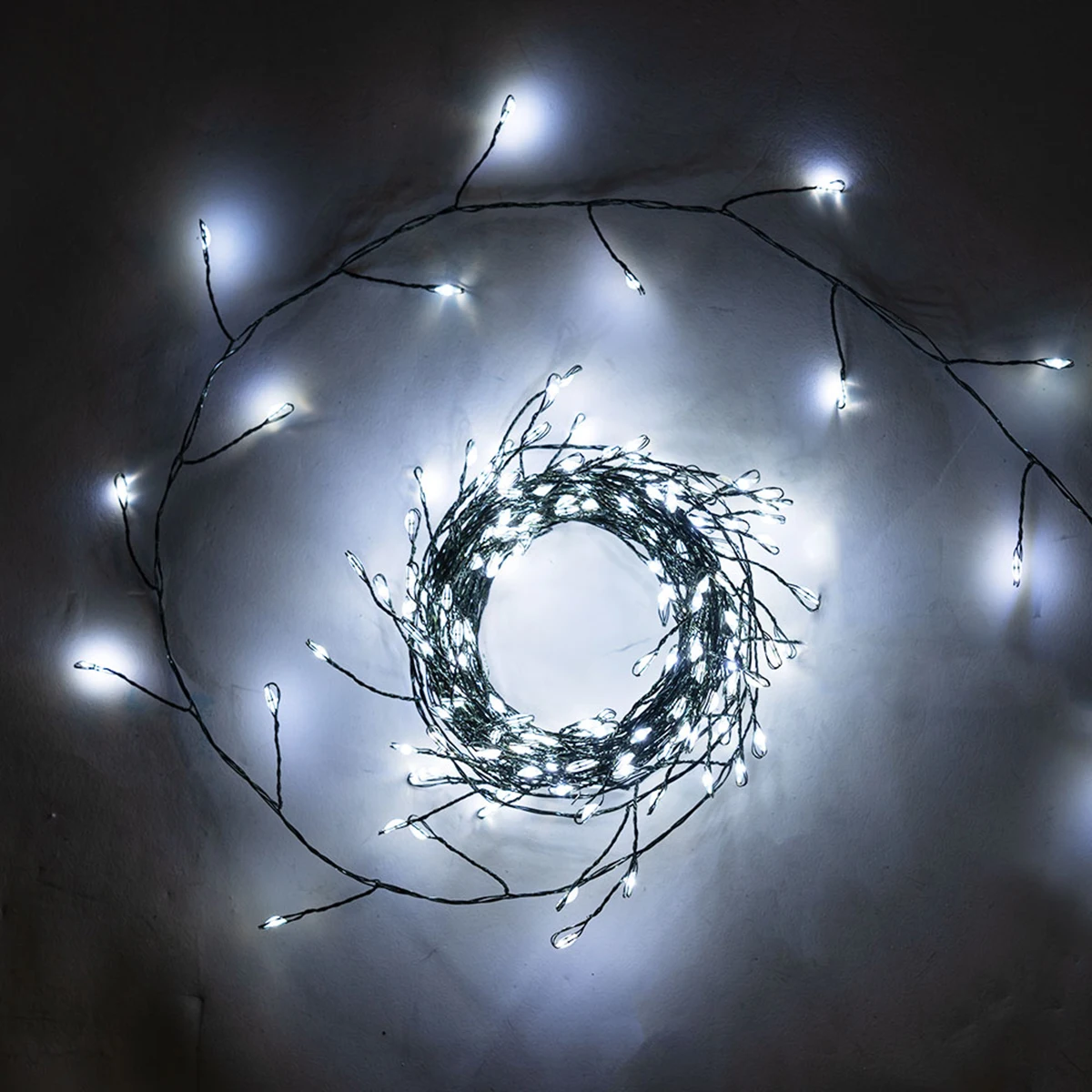 6M-100M LED Firecracker String Lights Christmas Cluster Fairy Lights Garland For New Year Garden Party Christmas Tree Decor