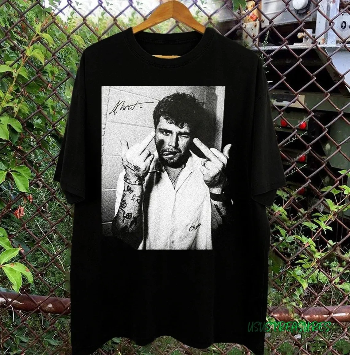 Hip Hop Y2k T-shirt Vintage Alex Warren 2025 Tour T-Shirt Graphic Alex Warren Fan Gift Music T-Shirt Casual Cotton Tops Unisex