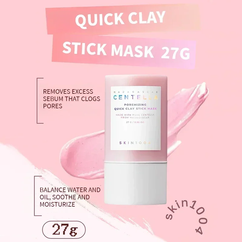 Skin1004 العناية بالبشرة مدغشقر كينتيللا Poremesing سريع الطين عصا قناع ترطيب مهدئ الوجه تقليص المسام الرعاية قناع