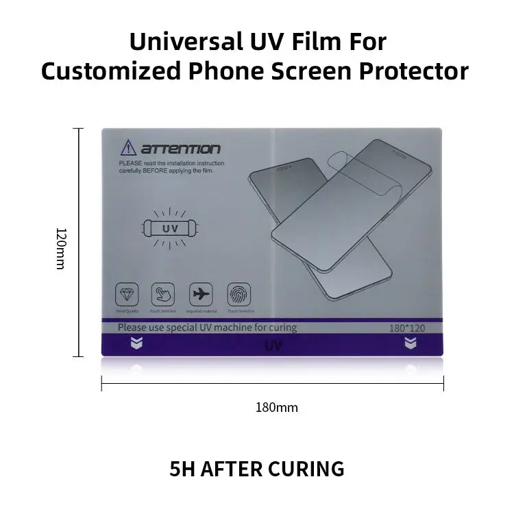 Imagem -03 - Protetor de Tela para Samsung e Huawei Filme de Cura uv 3d Cobertura Completa Vidro Mais Novo 0.08 mm