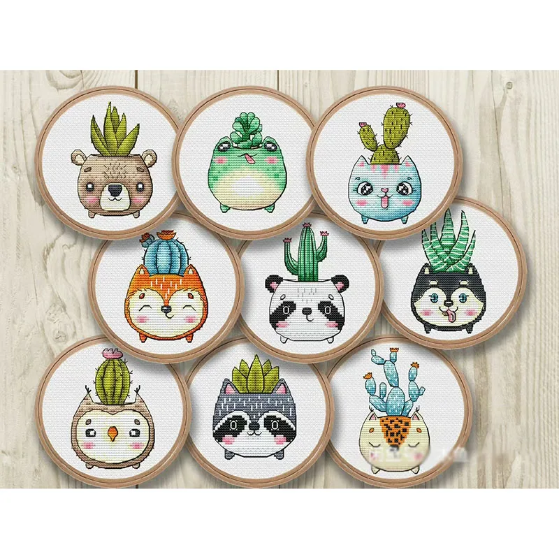 7802 DIY Cross Stitch Kit Set For cross-stitch Christmas Products Promotion Stich Kit Sets Cross Stitch Embroidery Complete Kit