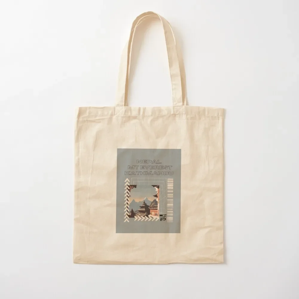 

Mt Everest Tote Bag Custom bag Shopper tote bag screen