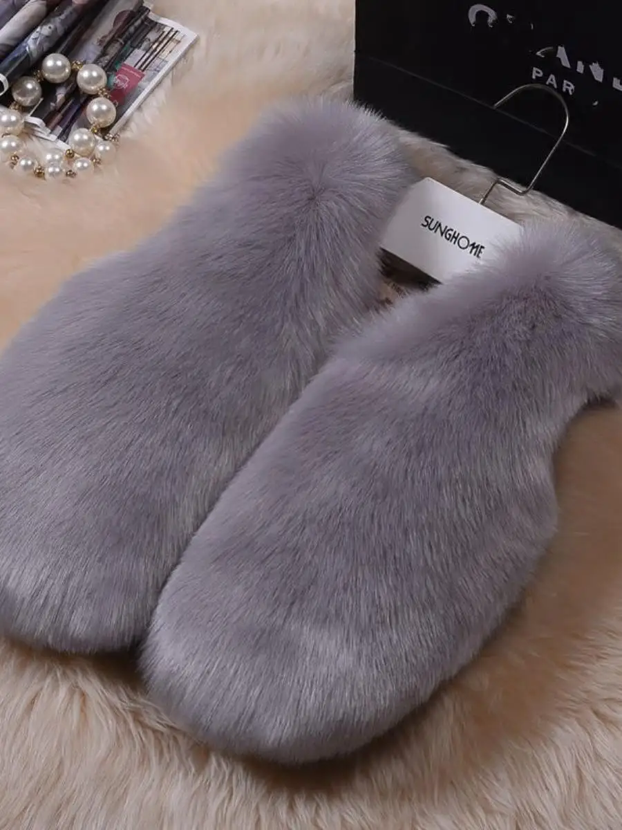 Faionable ort الفراء سترة 2025 الخريف الشتاء جديد Sle المرأة سليم صالح ملابس خارجية عادية الدافئة حجم عالمي