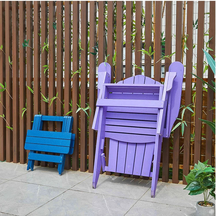 環境に配慮したリサイクルプラスチック製アディロンダックチェア - Adirondack Chair Wood のレビューと価格