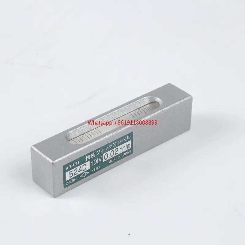 Japan Dabishi Level Ruler Precision Mini 524d AS401 0.02 0.5 0.1mm OK Brand Obishi