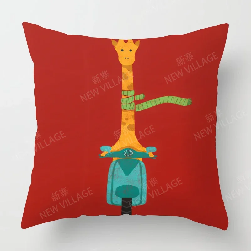 Home living room fashion decoration cushion covers linen throw pillow covers45*45 pillowcase 40x40cm 50x50 45x45 image 3
