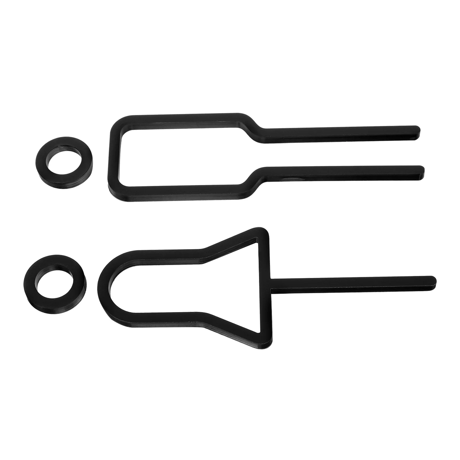 

Acrylic Bathroom Signs for Door Restroom Symbol Toilet Sign Lavatory Plates 3D Stereoscopic Male Female Wall Stickers Indicator