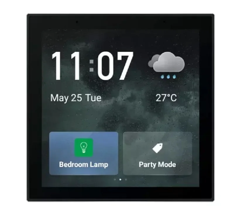 Tuya WiFi+ Zigbee+BLE Control Panel 4 Inches Smart Home System Multi-functional Scene Smart Devices Touch Central Panel