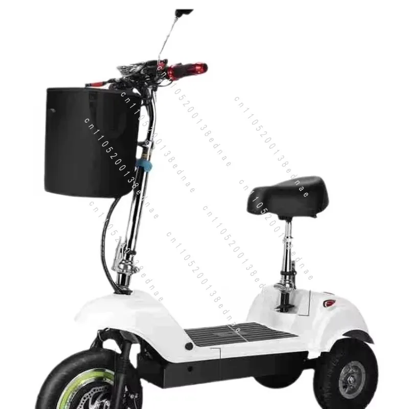Textile Factory Mini Electric Tricycle Adult Folding Battery Car Small Three-wheel Electric