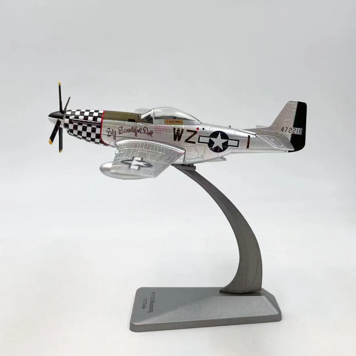 

Литой под давлением масштаб 1:72, Вторая мировая война, Allied Force, армия США, авиация P-51D, истребитель Мустанга, модель самолета из сплава, Коллекционная игрушка в подарок