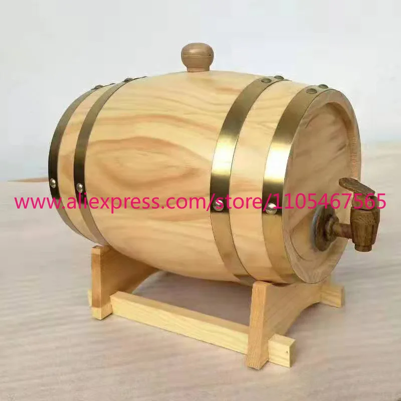 High Quality 5L Oak Barrel Wholesale Best Food Grade Oak Barrel Wine