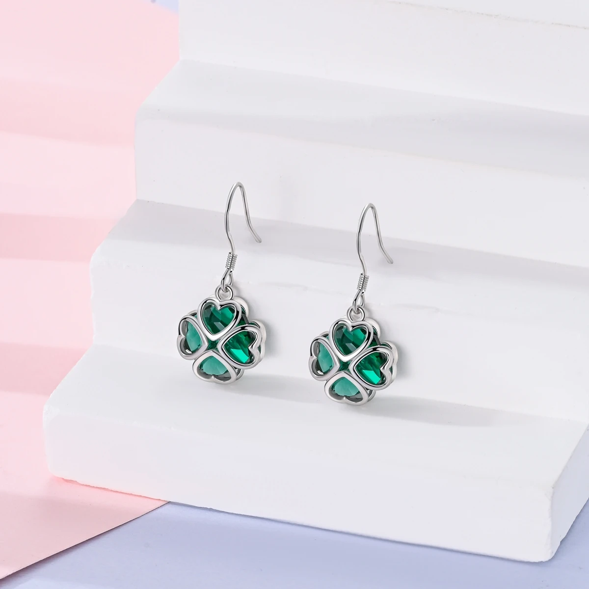 Silver Plated Earrings Cat Star Moon Hoop Rainbow Earring Making Jewelry Wedding Gifts For Women Female Girl Earrings