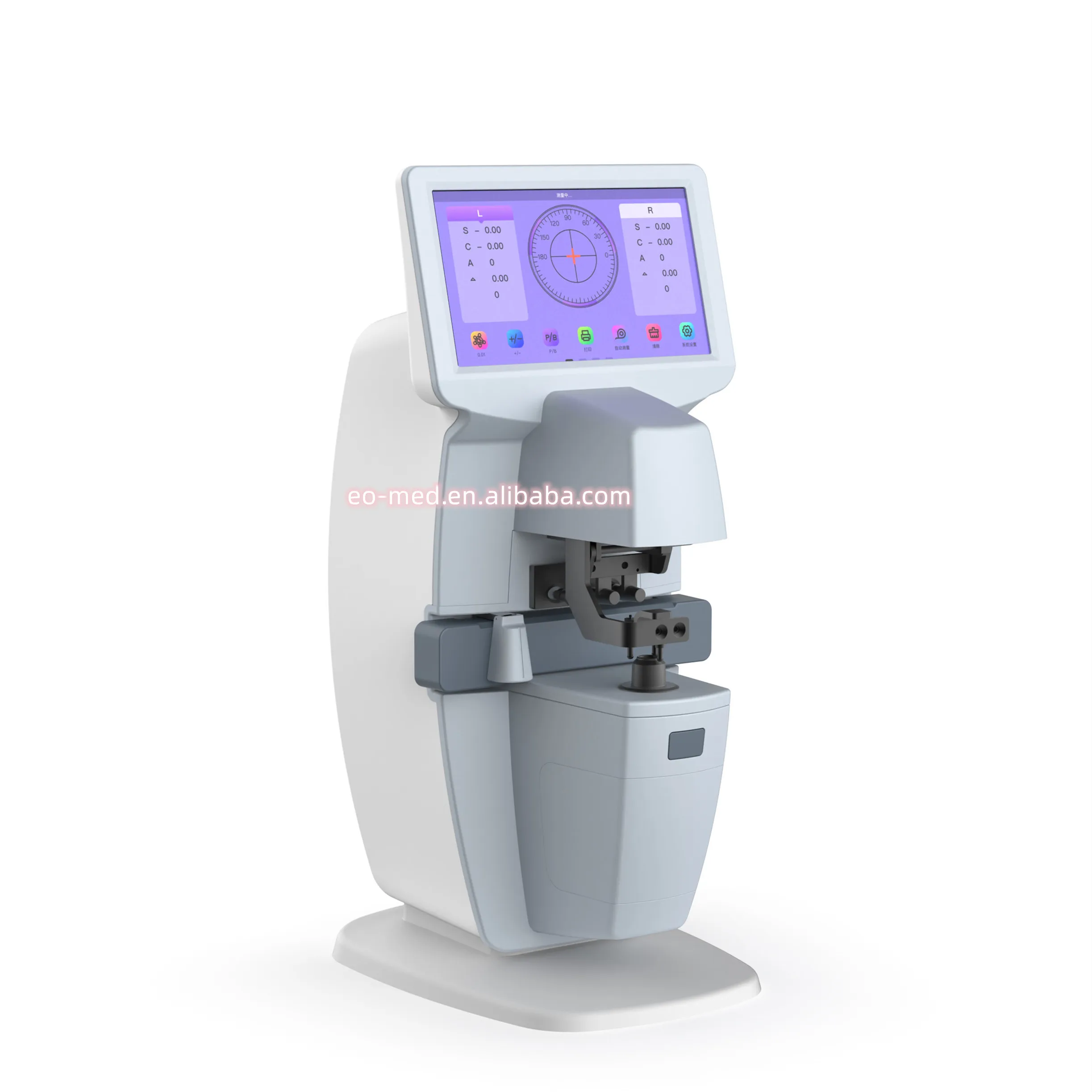 

AL-610 ophthalmic equipment aist optical auto lensmeter with PD,PH,UV printing digital focimeter