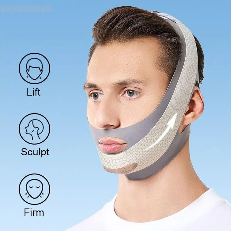 Double Chin Face Mask Facial Thin Face Mask Slimming Bandage Skin Care Belt Shape Lift Reduce Face Thinning Slimmer For Men