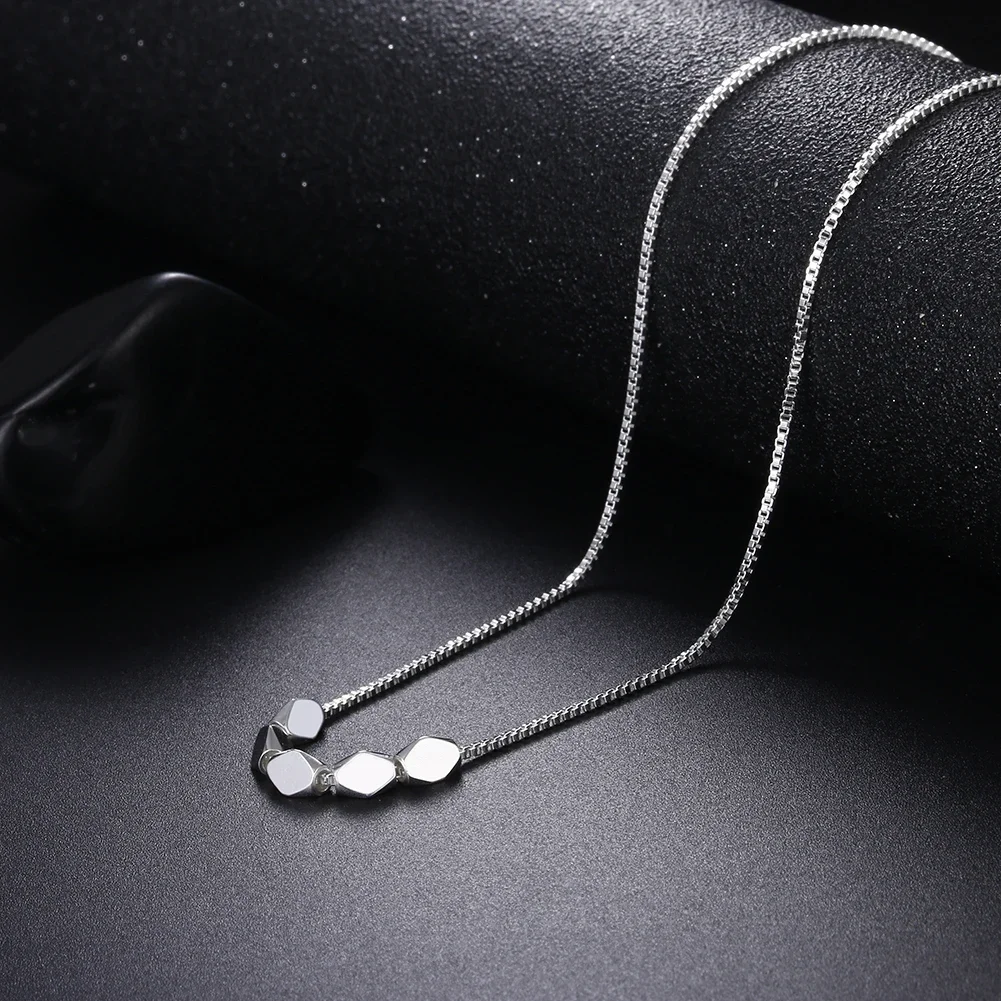 925 wholesale Charms silver color women necklace jewelry lady fashion cute wedding necklace jewelry Christmas gifts LN058