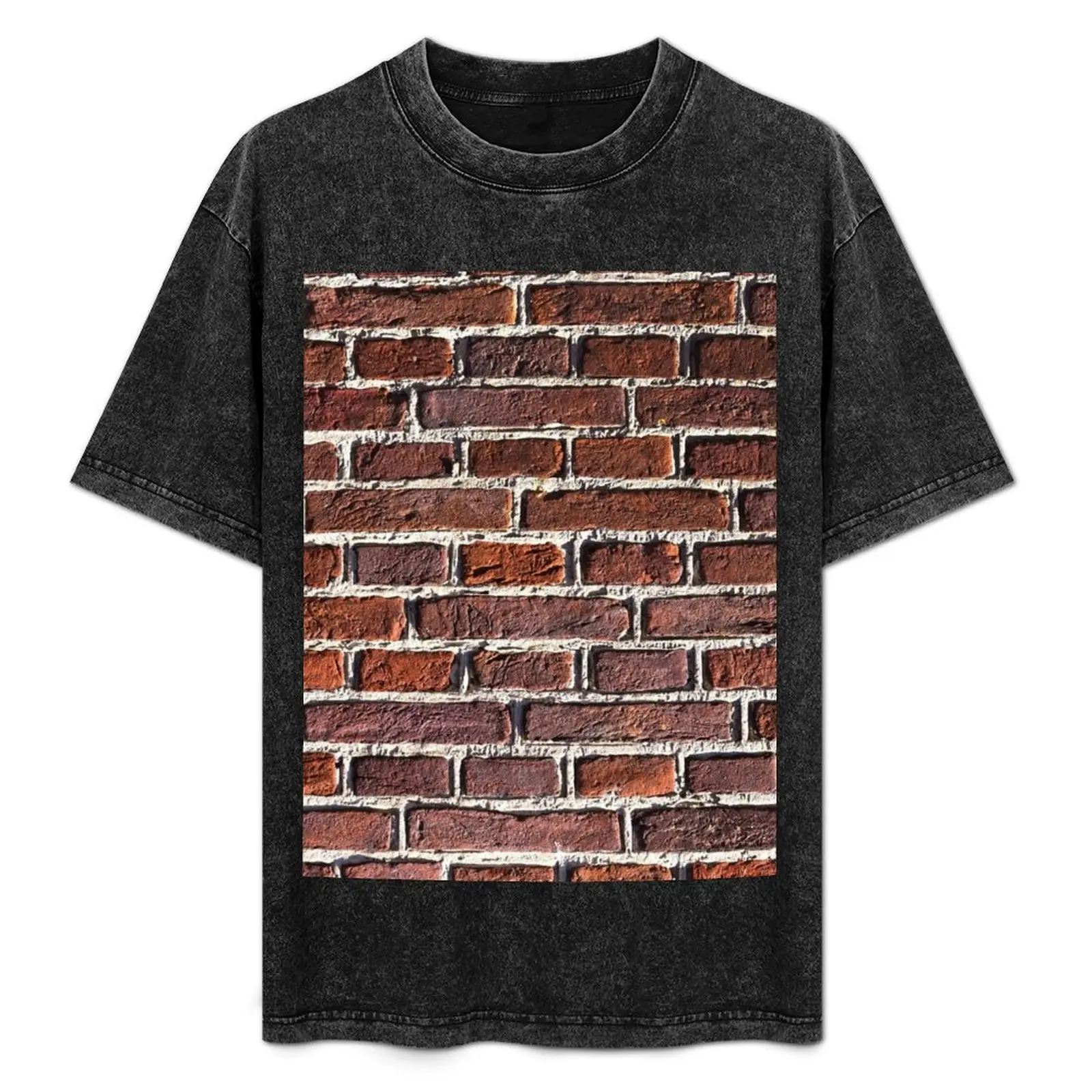 

Red Bricks T-Shirt Basic Crew Neck Short Sleeve Top