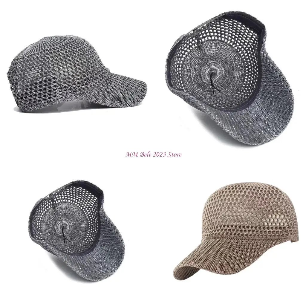 49ME Lightweight Sun Hat Mesh Baseball Hat For Sports Enthusiasts And Fashion Lover