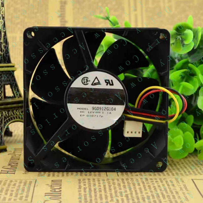 

PP+For Sanyo 9G0912G104 Cooling Fan 12V 1.1A