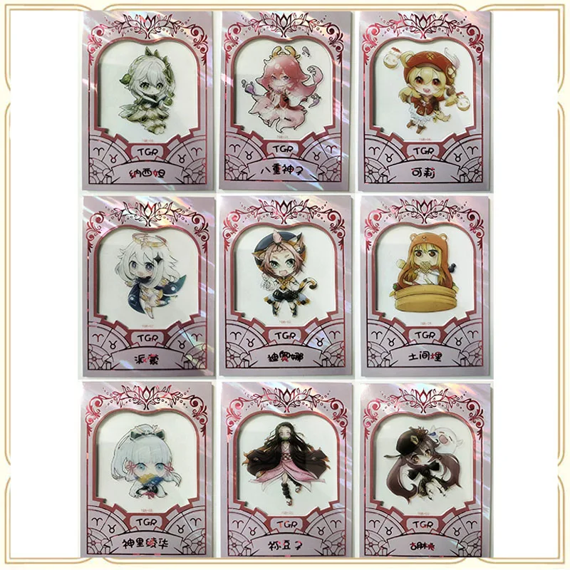 

Anime Goddess Story TGR ACG Sexy Card Kamado Nezuko Doma Umaru Yae Miko Collectible Card Toys for Boys Christmas Birthday Gift