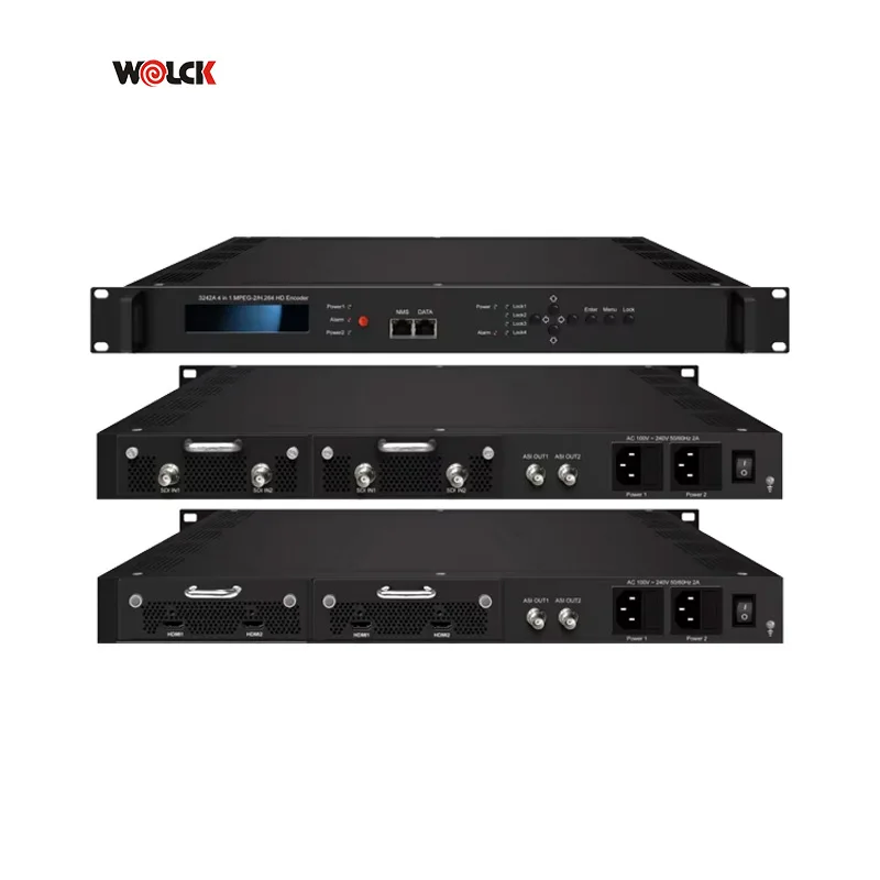 

IPTV Digital TV Local Source Audio Vido 24 Channels HD Input IP Output H264 Encoder WK-3244S