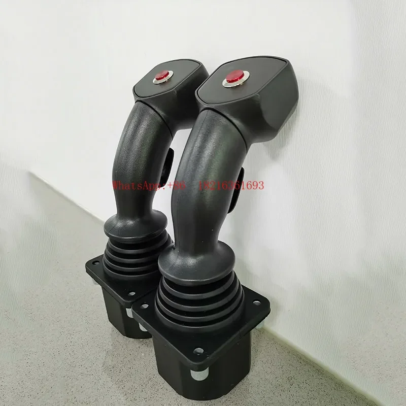 

2026NEW Construction Machinery Handle Industrial Control Lever Handle Hall Rocker 2 Axis 1 Button