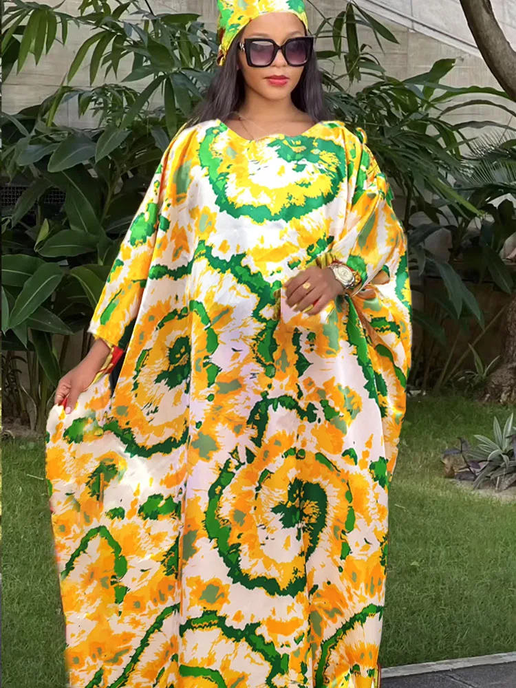 

Ramadan African tribal-style printed dress for women's birthday parties, seasonal banquet dances, and long dresses