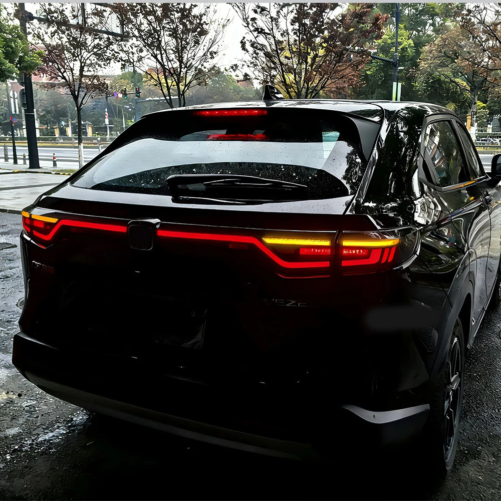 

For HONDA Vezel 2023-2025 LED Auto Rear Back Lamps Assembly Upgrade Highlight Dynamic Turn Car Tail lights Accessories