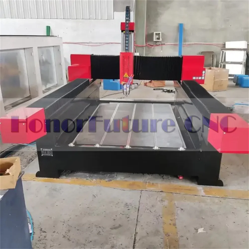 

China Factory 3 Axis Cnc Heavy Stone Relief Carving Machine 5.5Kw Large Size Wood Cutter For Sale