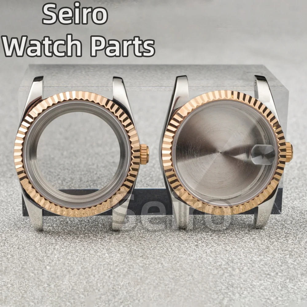 

36mm/39mm Watch Case NH35 Luxury Men's Watch Case 316L Stainless Steel For Datejust Seiko NH34 NH35 NH36 Movement Accessories