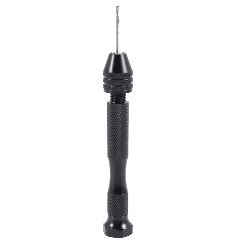 Hand Drill Set Precision Pin Vise With 49 Pcs Mini Twist Drill Bits For Model,Diy,Jewelry Making,Multipurpose Rotary Tool Drilli