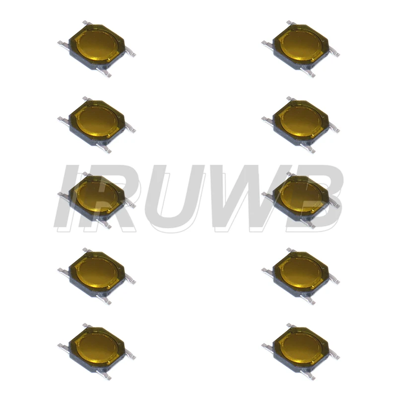 100PCS 4 Pin 4*4*0.8mm Switch Micro Switch SMD DC12V 50mA Membrane Switch 4x4x 0.8MM 4X4X0.8mm Tactile Push Button Switch Tact