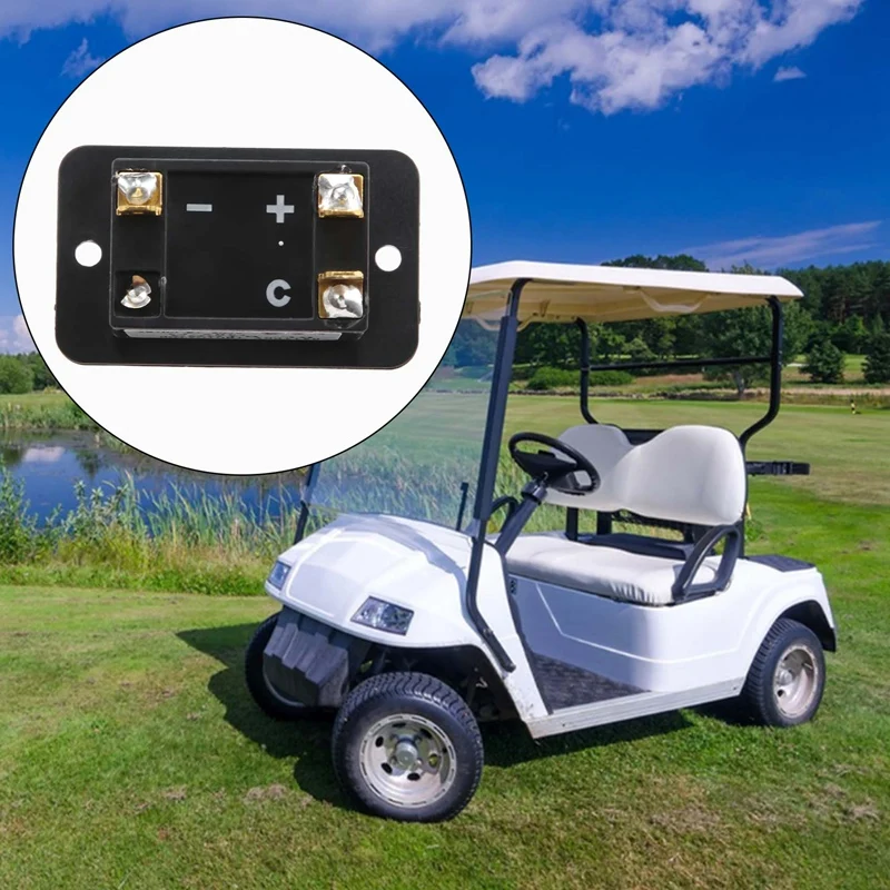 Golf Cart Battery Meter 48V LED Battery Indicator Battery Gauge Battery Level Meter IP65 For Club Car,Fork Lifts