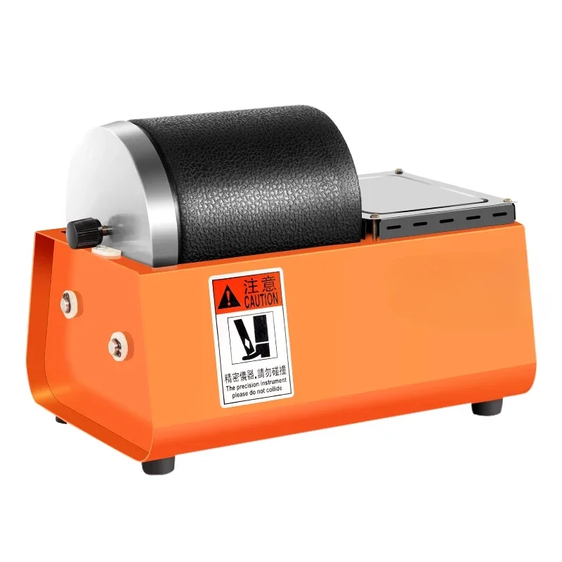 

Speed Control Drum Polishing Machine Small Gold, Silver and Copper Polishing Drum Machine Anti-collision Rubber Barrel Grinder