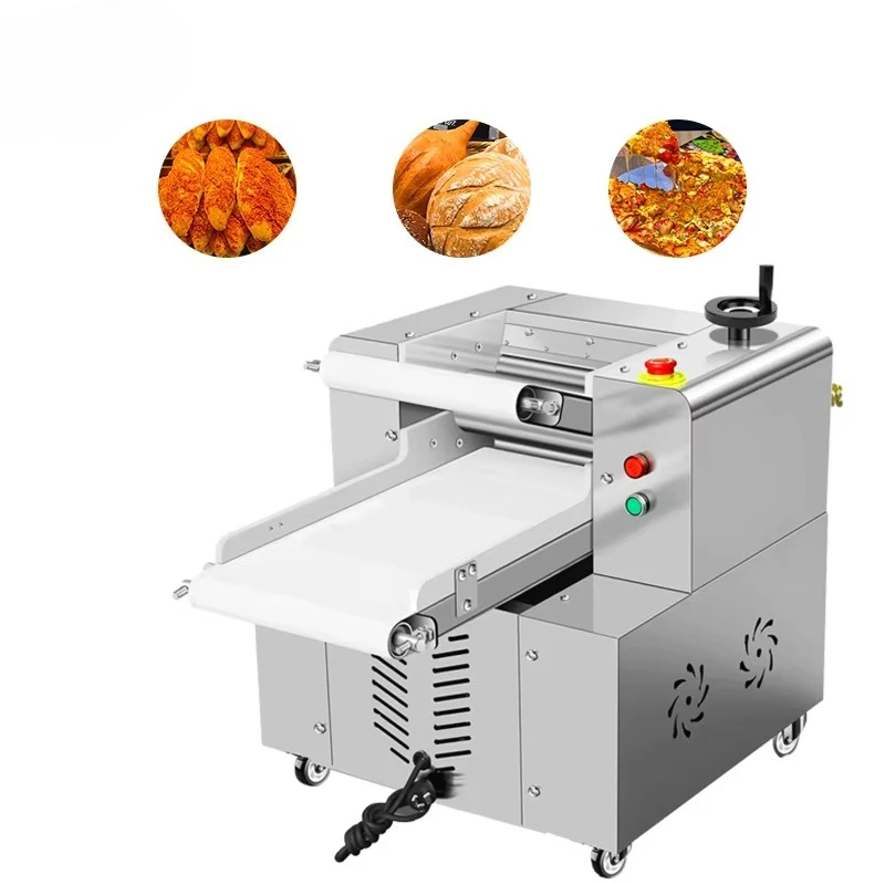 S Attrezzatura da cucina commerciale Pressa per impasto Pressa per impasto da tavolo Macchina automatica per rotolare il pane Pasticceria Impastatrice Horu