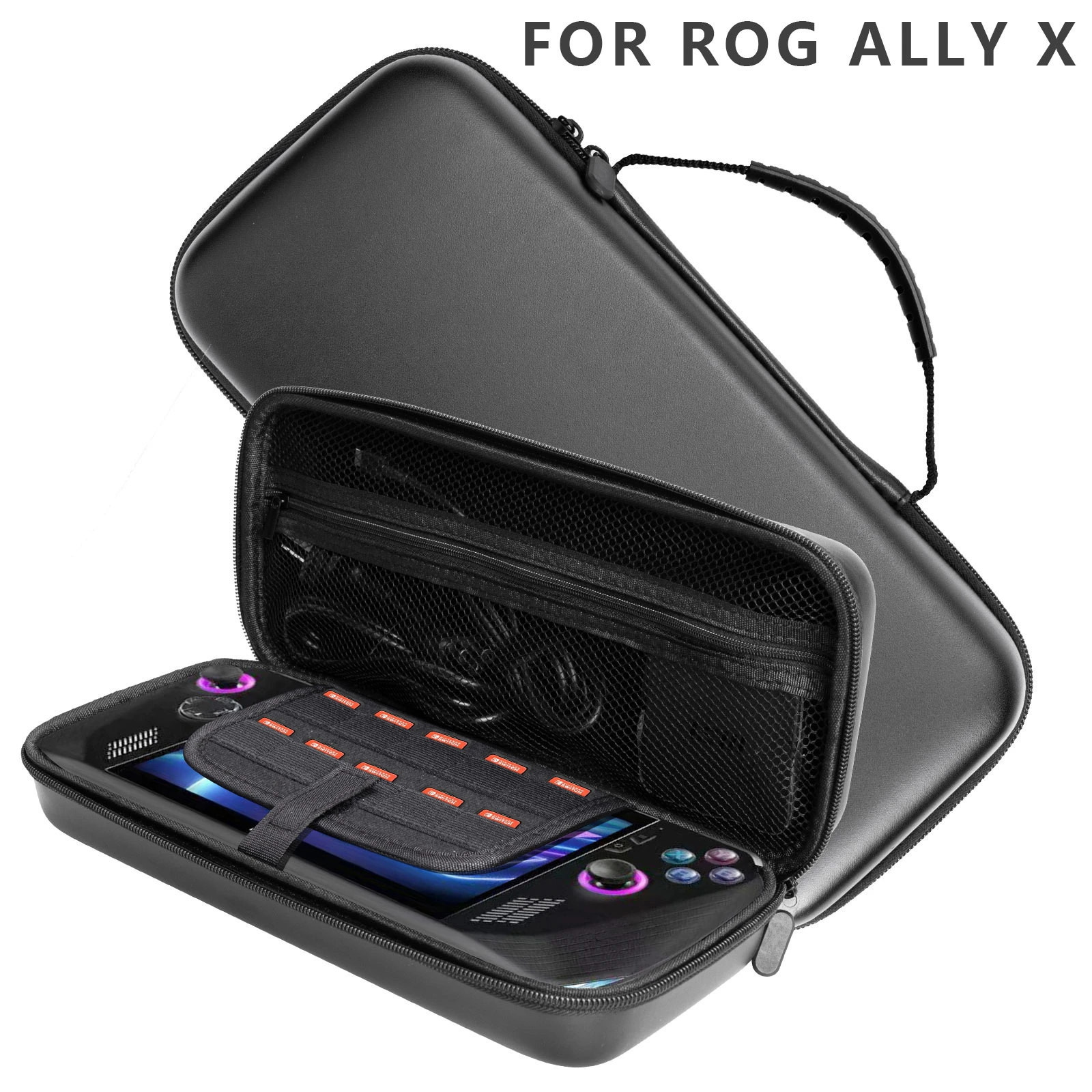 ROG Ally X 보관 가방, 게임 액세서리, Rog Ally X 핸드백 EVA 하드 백, 압착 방지 및 충격 방지, 편안한 느낌