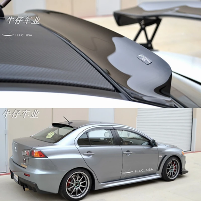 

for Mitsubishi Lancer EX Evo 2008 - 2015 PMMA plastic spoiler visor