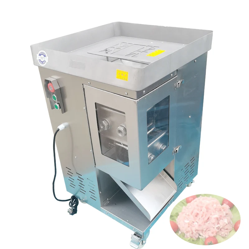 

Commercial Fresh Meat Cutting Machine Multi-functional Pork Beef Lamb Chicken Breast Slicing Shredding Machine