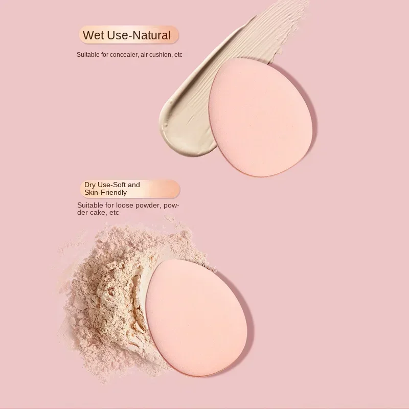 Adecuado para maquillaje Puff de mujer, 6 uds., Mini esponja para polvo de dedo para base, esponja para polvo suelto reutilizable, herramienta funcional de maquillaje