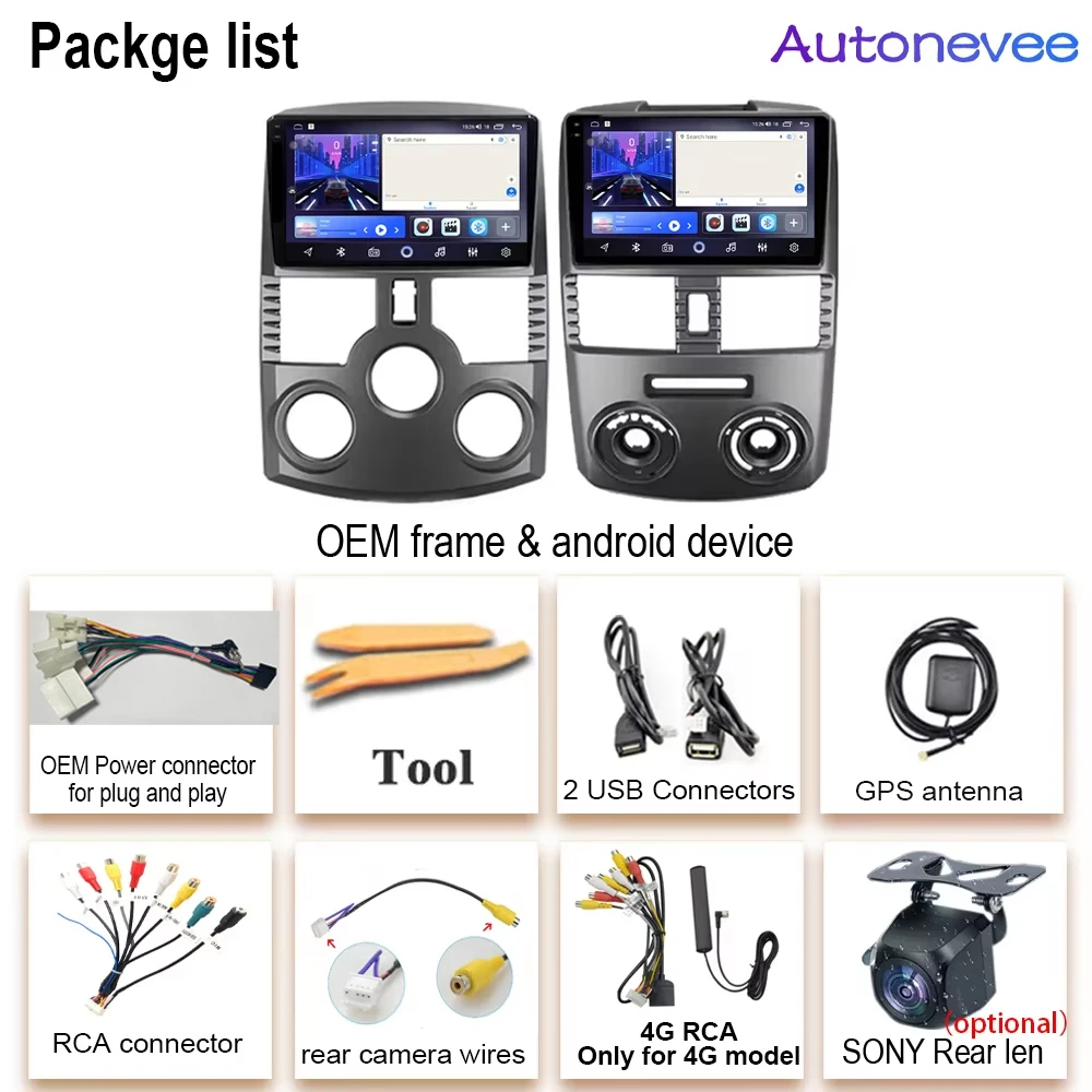 Car Radio For Toyota Rush DAIHATSU TERIOS 2006-2011 2016 Wireless CarPlay Android Auto 4G DSP Car Multimedia GPS DVR WIFI BT Cam