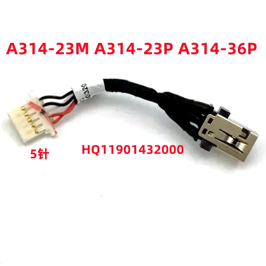 

For A315-510P, A317-55P A515-58M N23C3 N23Q11 Power Charging Interface Power Head