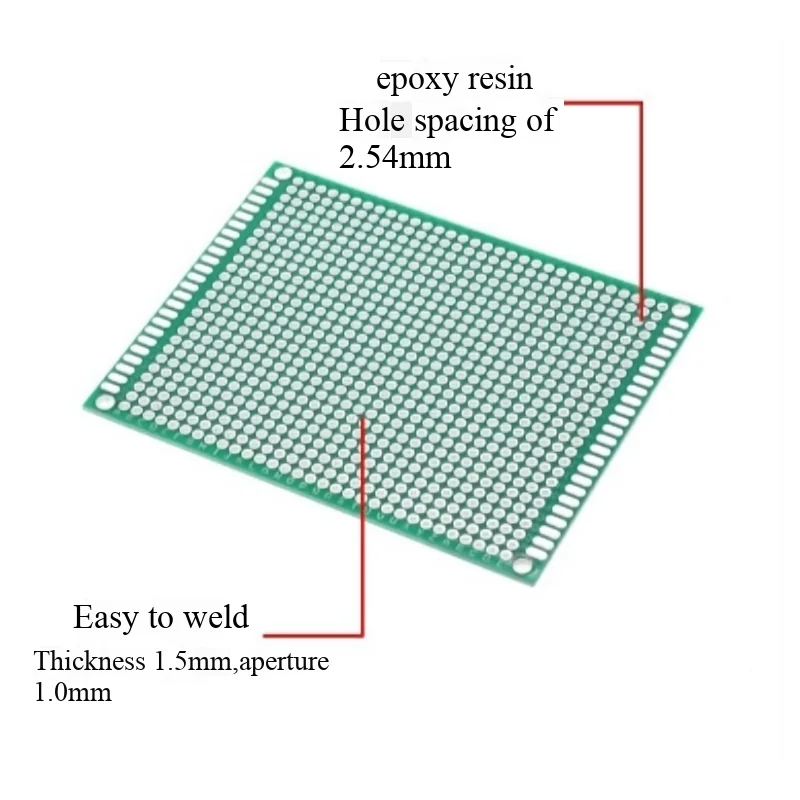 Various Specifications of Double-Sided Tin-Plated Green PCB Boards Are Available.