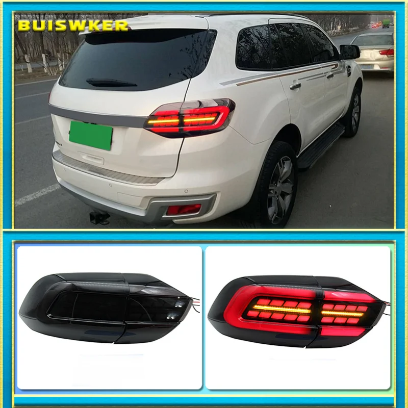 LED Signal Reversing Parking FACELIFT Car Tail Lights Parts For Ford Everest 2016-2020 Endeavour Taillights Rear Lamp